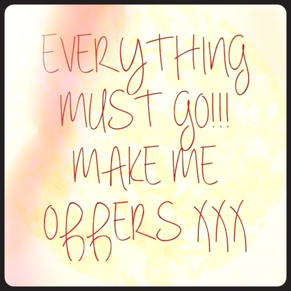 Willing to negotiate on anything!!!
